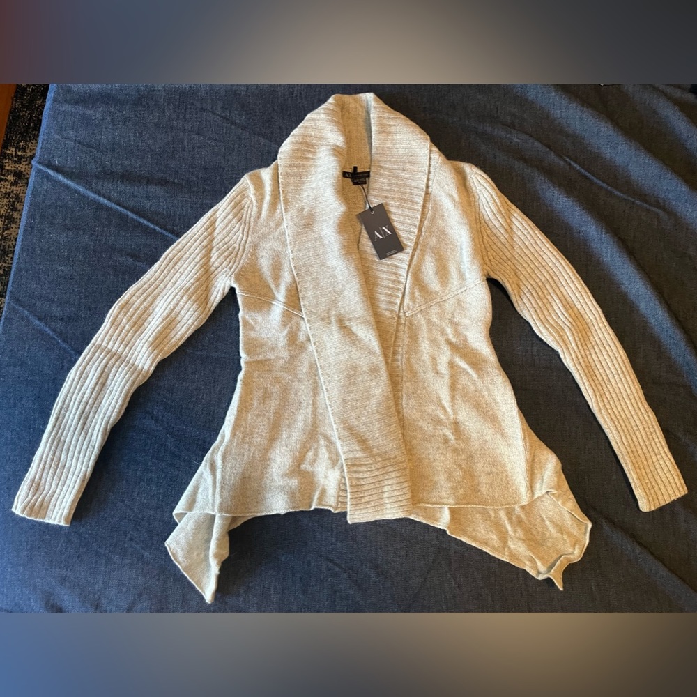 Armani Exchange Womens Wrap Cardigan Medium
